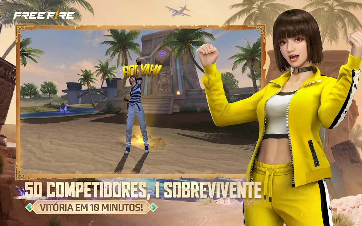 Free Fire Diamantes Infinitos Atualizado 2026 MOD APK - Screenshot 2 - AndroDow