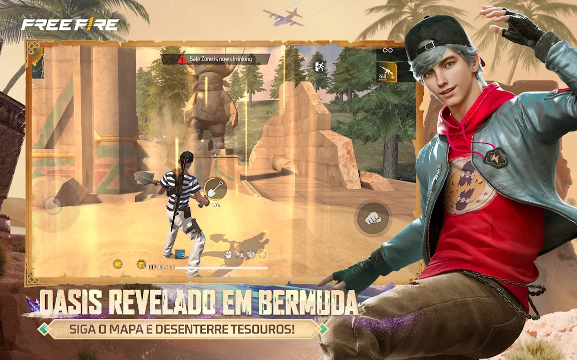 Free Fire Diamantes Infinitos Atualizado 2026 MOD APK - Screenshot 3 - AndroDow