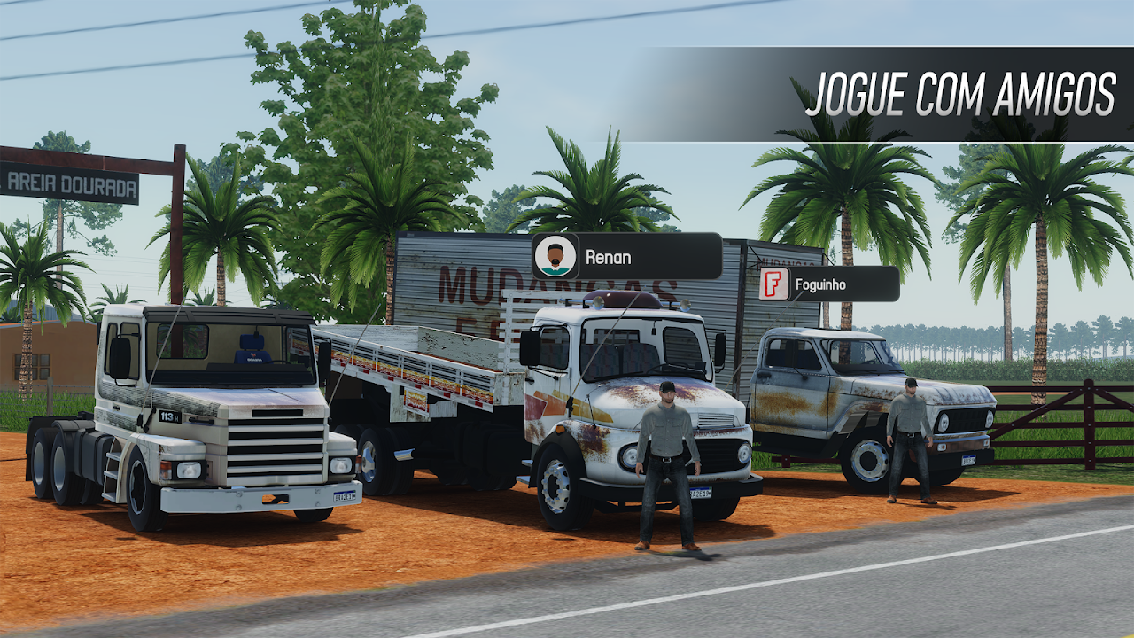 Global Truck Online MOD APK Dinheiro Infinito 2026 MOD APK - Screenshot 7 - AndroDow