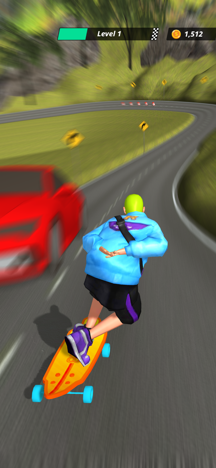 Downhill Racer MOD APK - Screenshot 4 - AndroDow