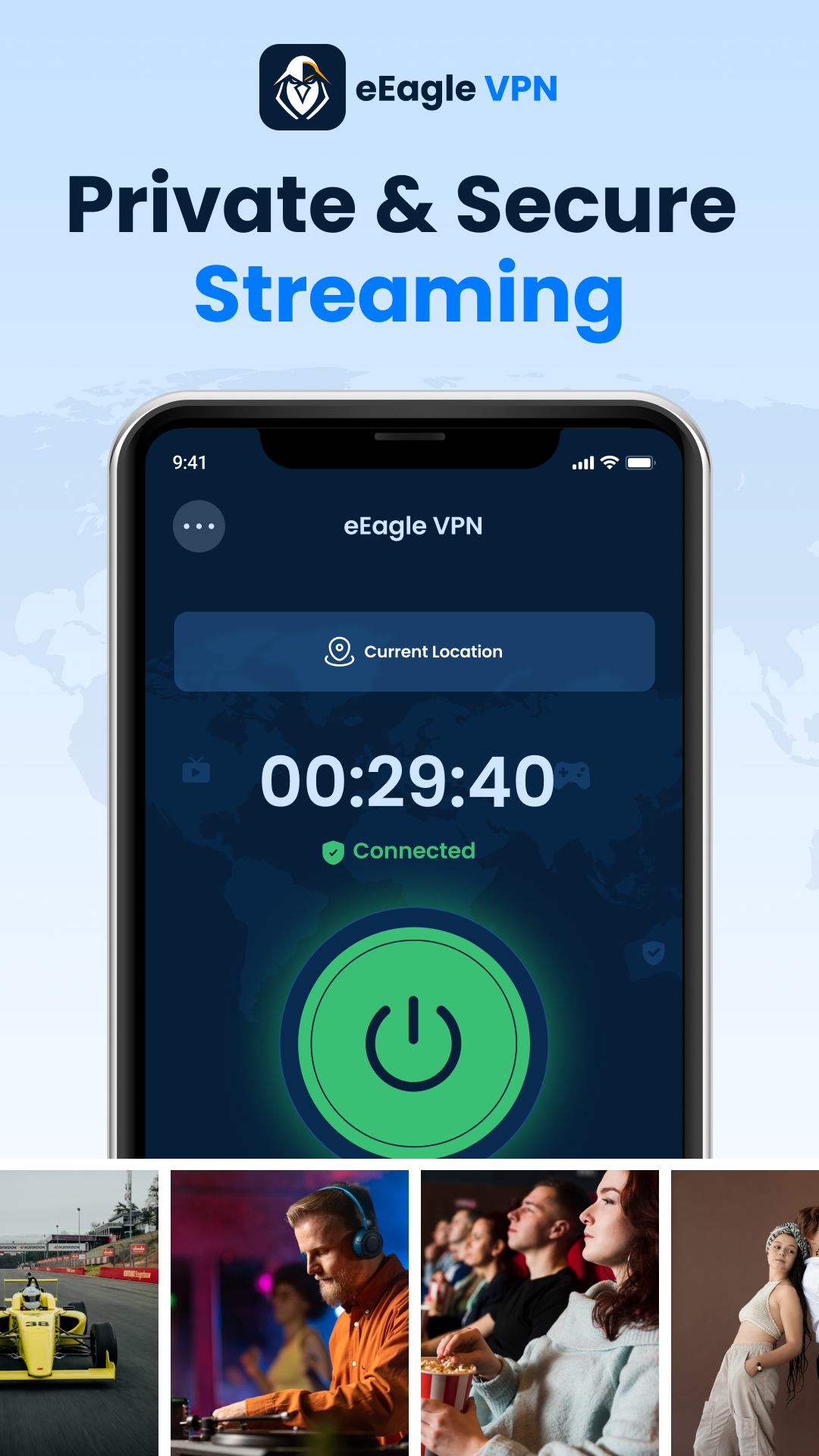 eEagle VPN Secure Proxy Master MOD APK - Screenshot 4 - AndroDow