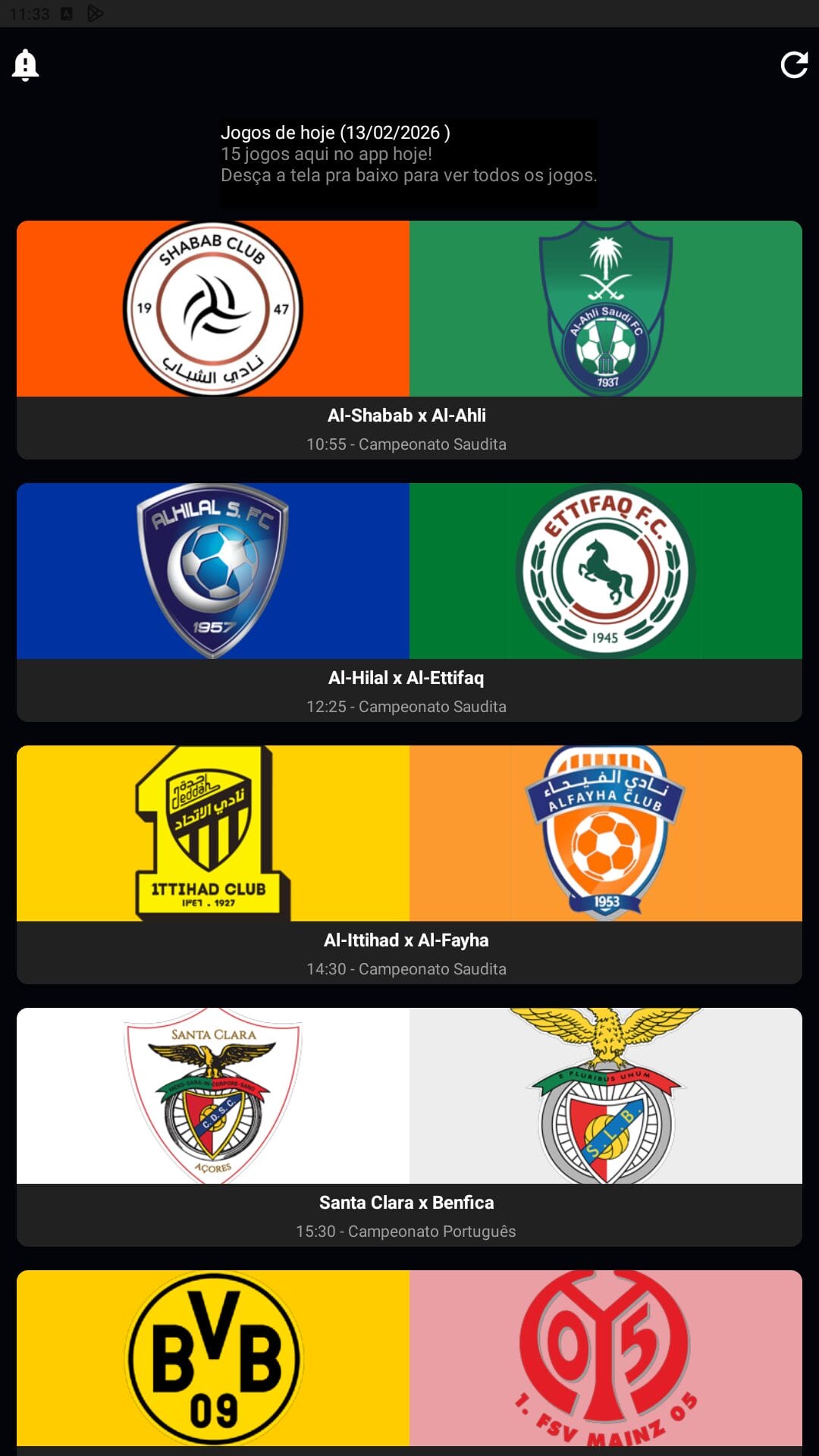 Futebol Ao Vivo Online Futt MOD APK - Screenshot 2 - AndroDow