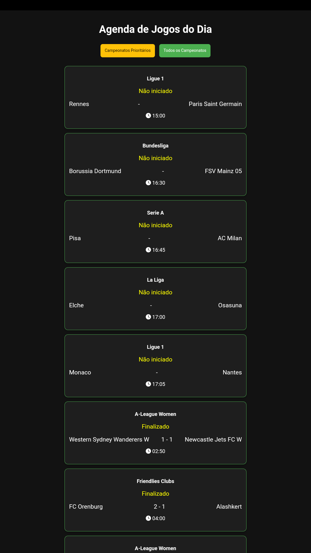 Futebol Ao Vivo Online Futt MOD APK - Screenshot 5 - AndroDow