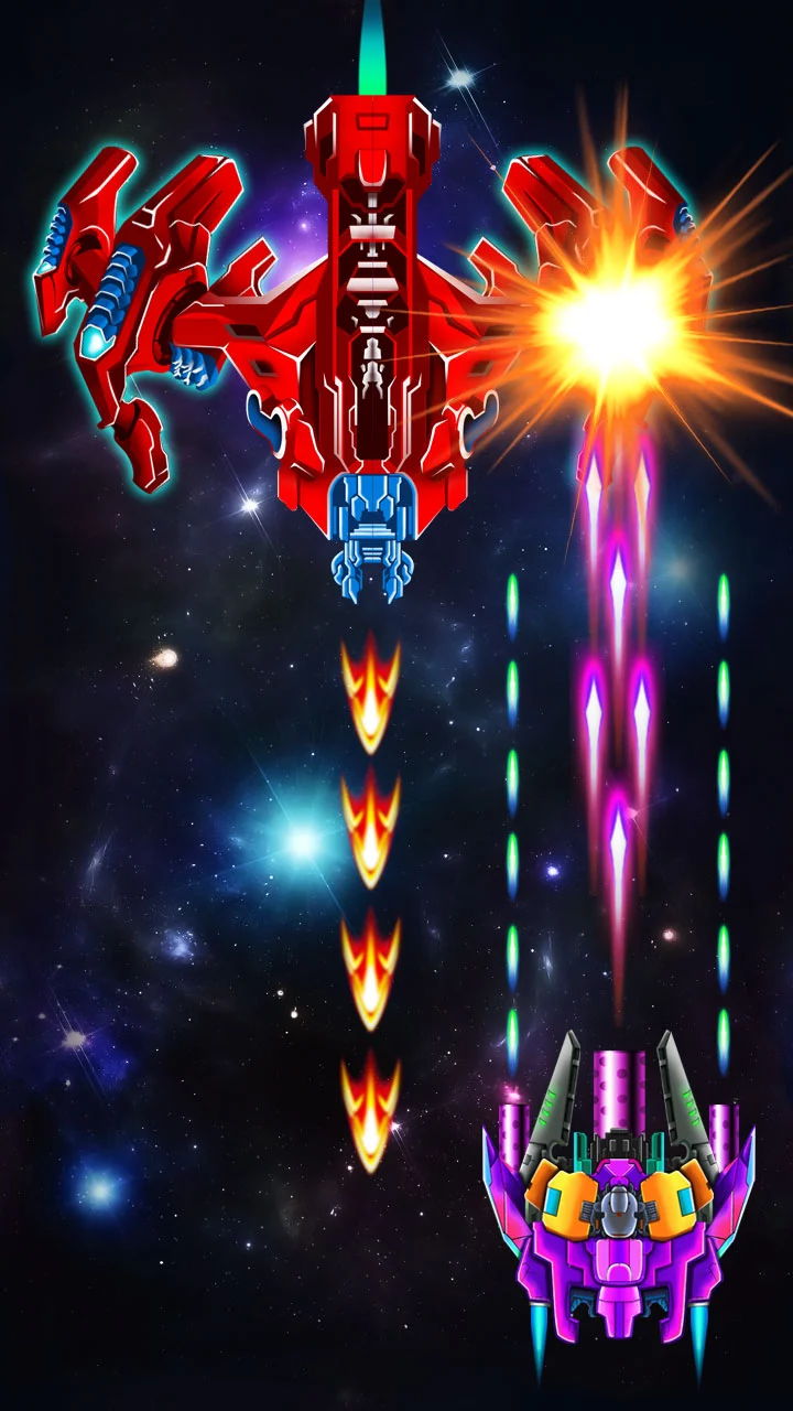 Galaxy Attack MOD APK - Screenshot 5 - AndroDow