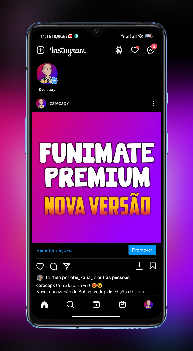 InstaPro MOD APK - Screenshot 2 - AndroDow