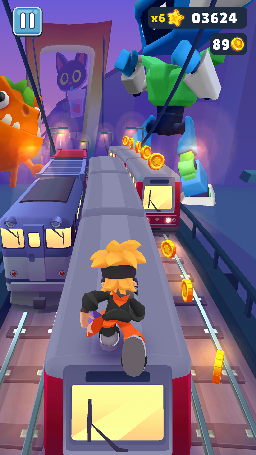 Subway Surfers MOD APK - Screenshot 3 - AndroDow