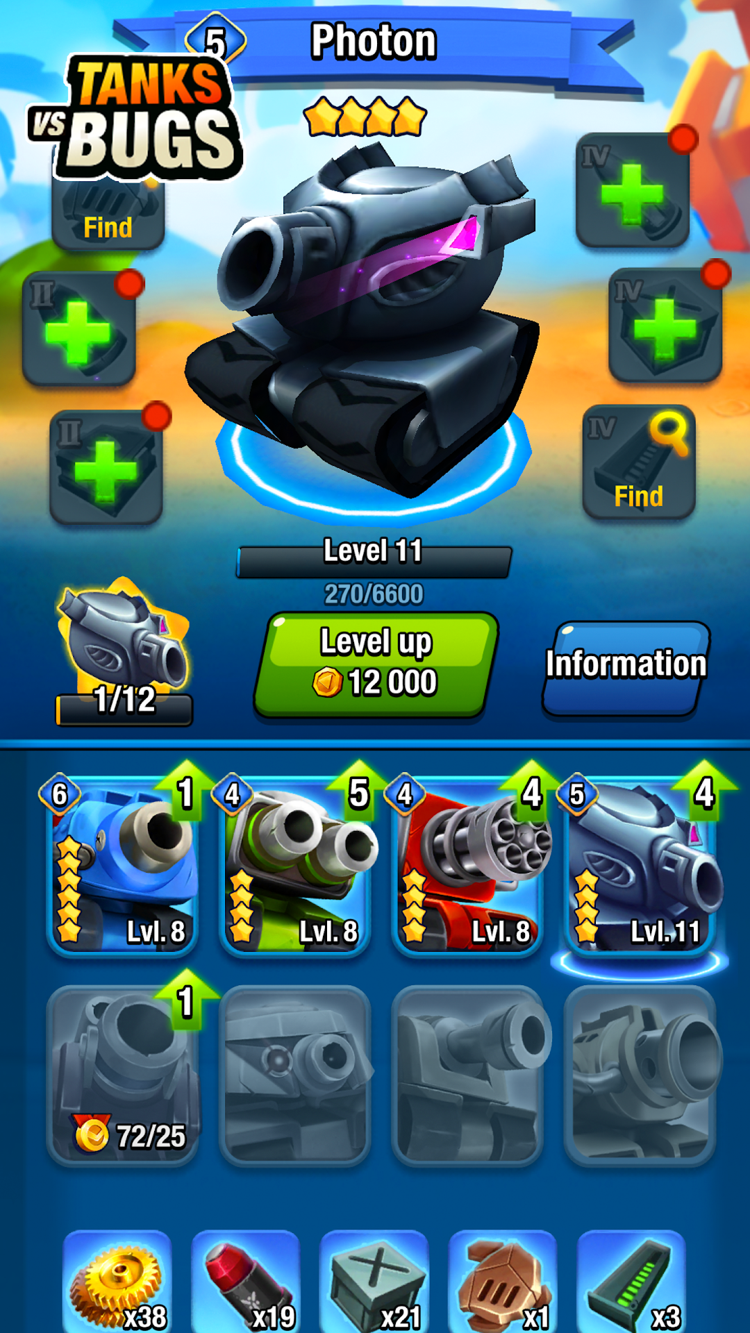 Tanks vs Bugs MOD APK - Screenshot 4 - AndroDow