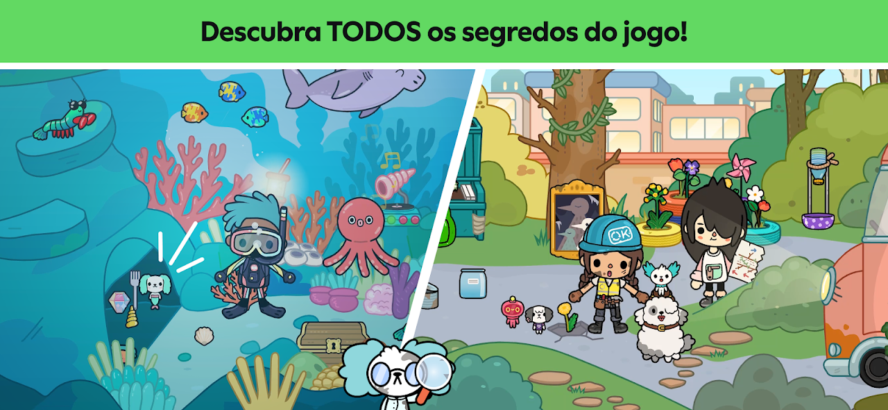 Toca Boca World Tudo Desbloqueado 2026 MOD APK - Screenshot 7 - AndroDow