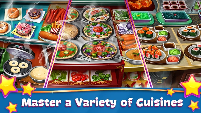 Cooking Fever MOD APK - Screenshot 4 - AndroDow