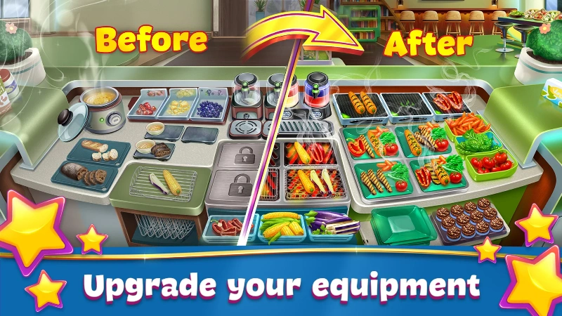 Cooking Fever MOD APK - Screenshot 5 - AndroDow
