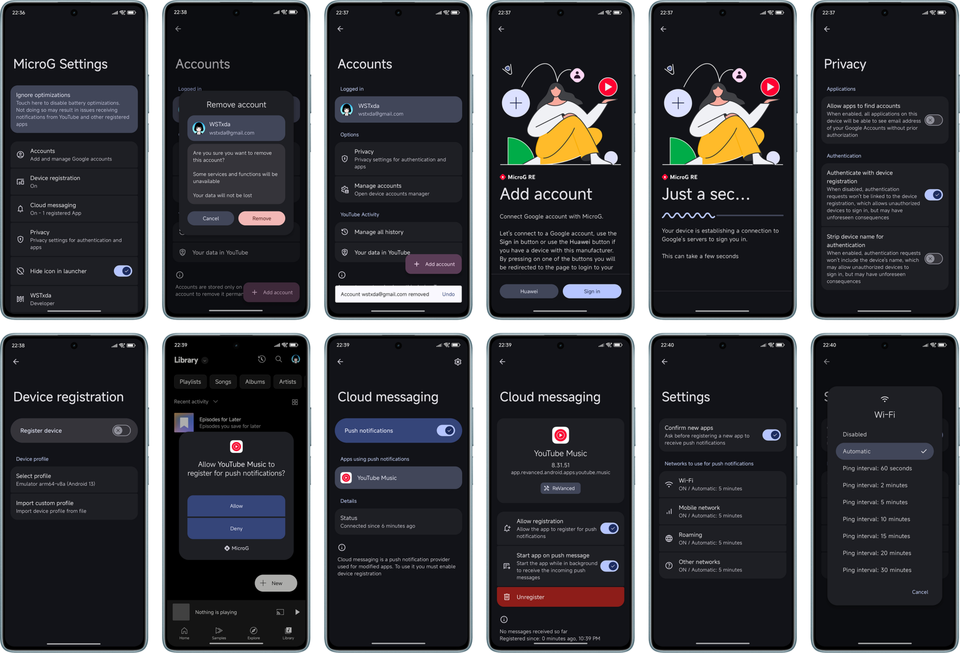 MicroG RE MOD APK - Screenshot 2 - AndroDow