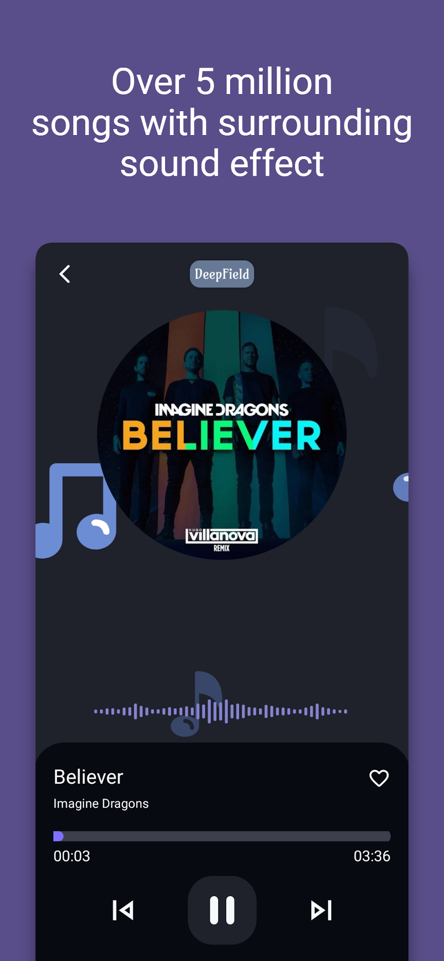Musify MOD APK - Screenshot 2 - AndroDow