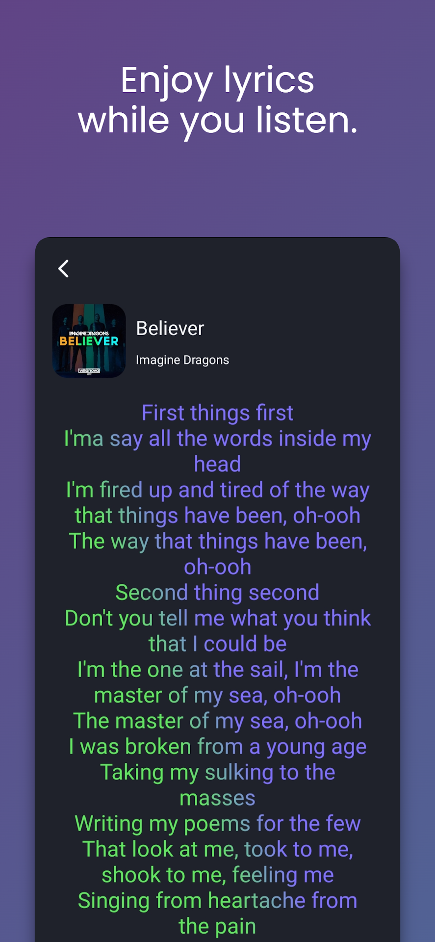 Musify MOD APK - Screenshot 3 - AndroDow