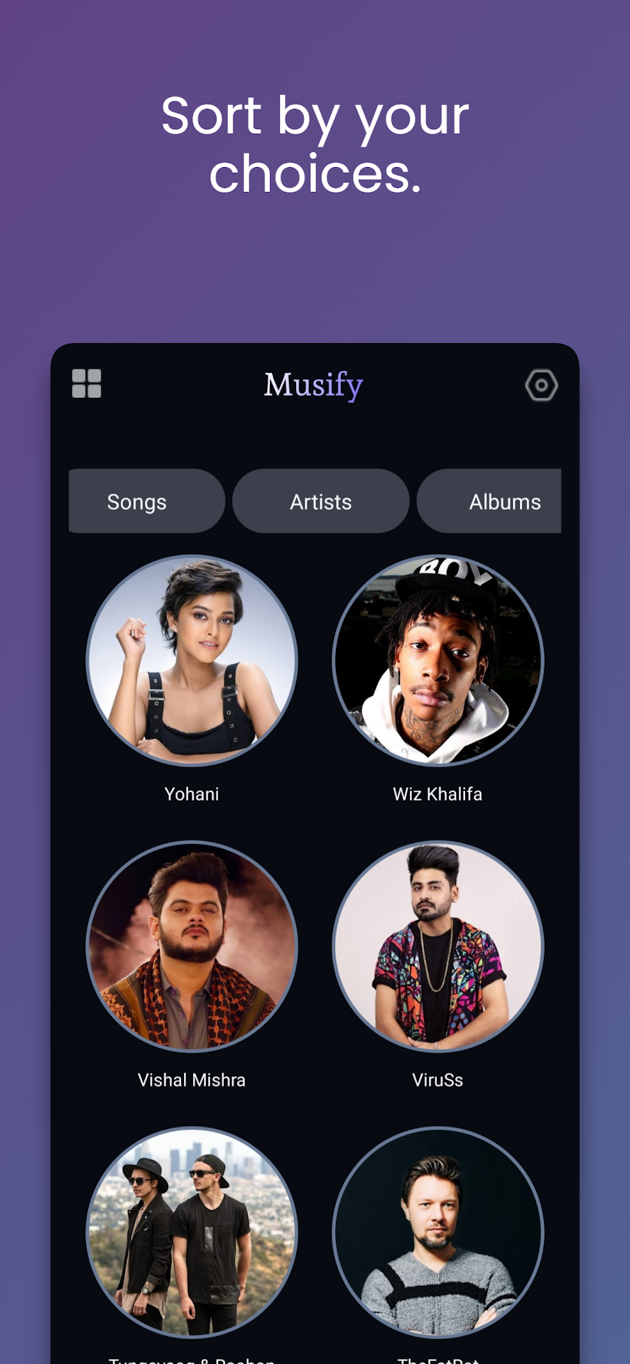 Musify MOD APK - Screenshot 4 - AndroDow