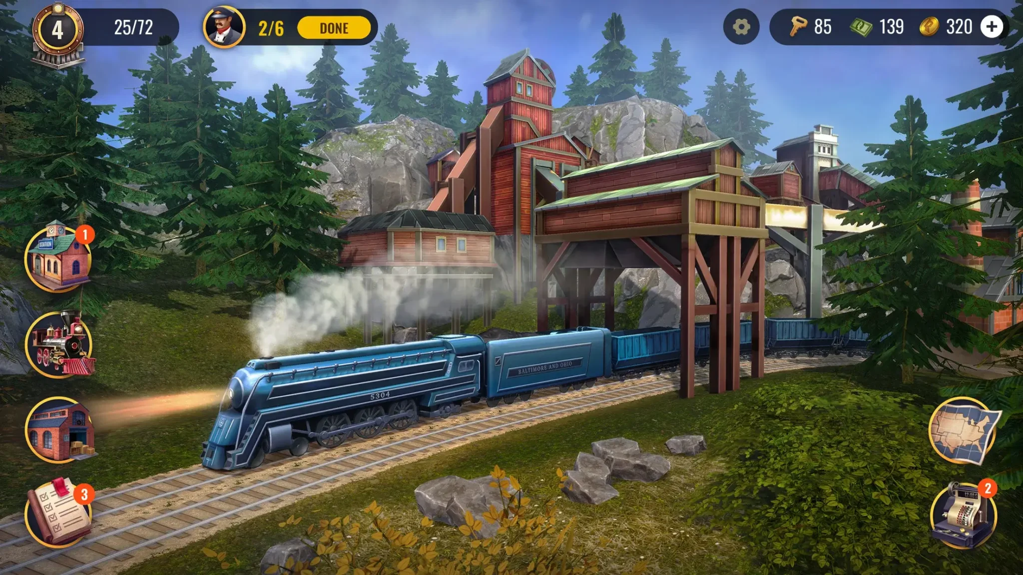 Railroad Empire MOD APK - Screenshot 2 - AndroDow