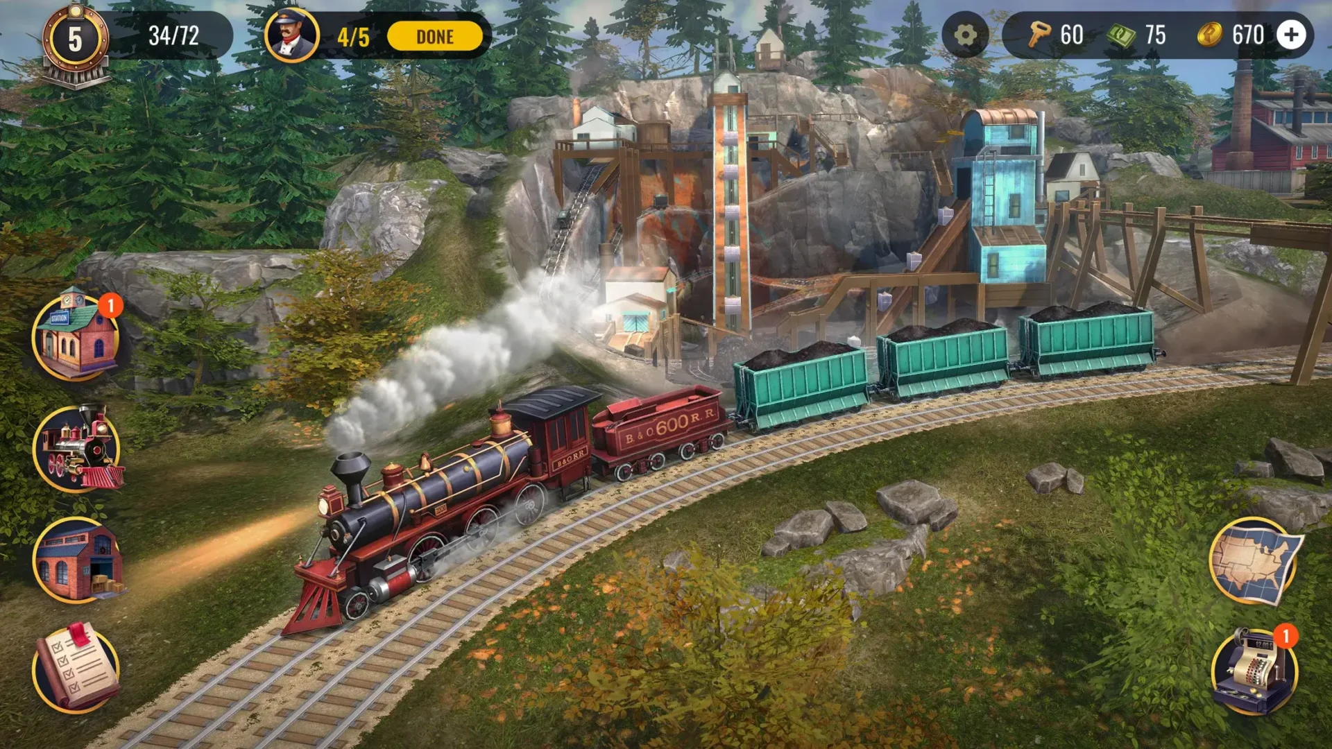 Railroad Empire MOD APK - Screenshot 3 - AndroDow