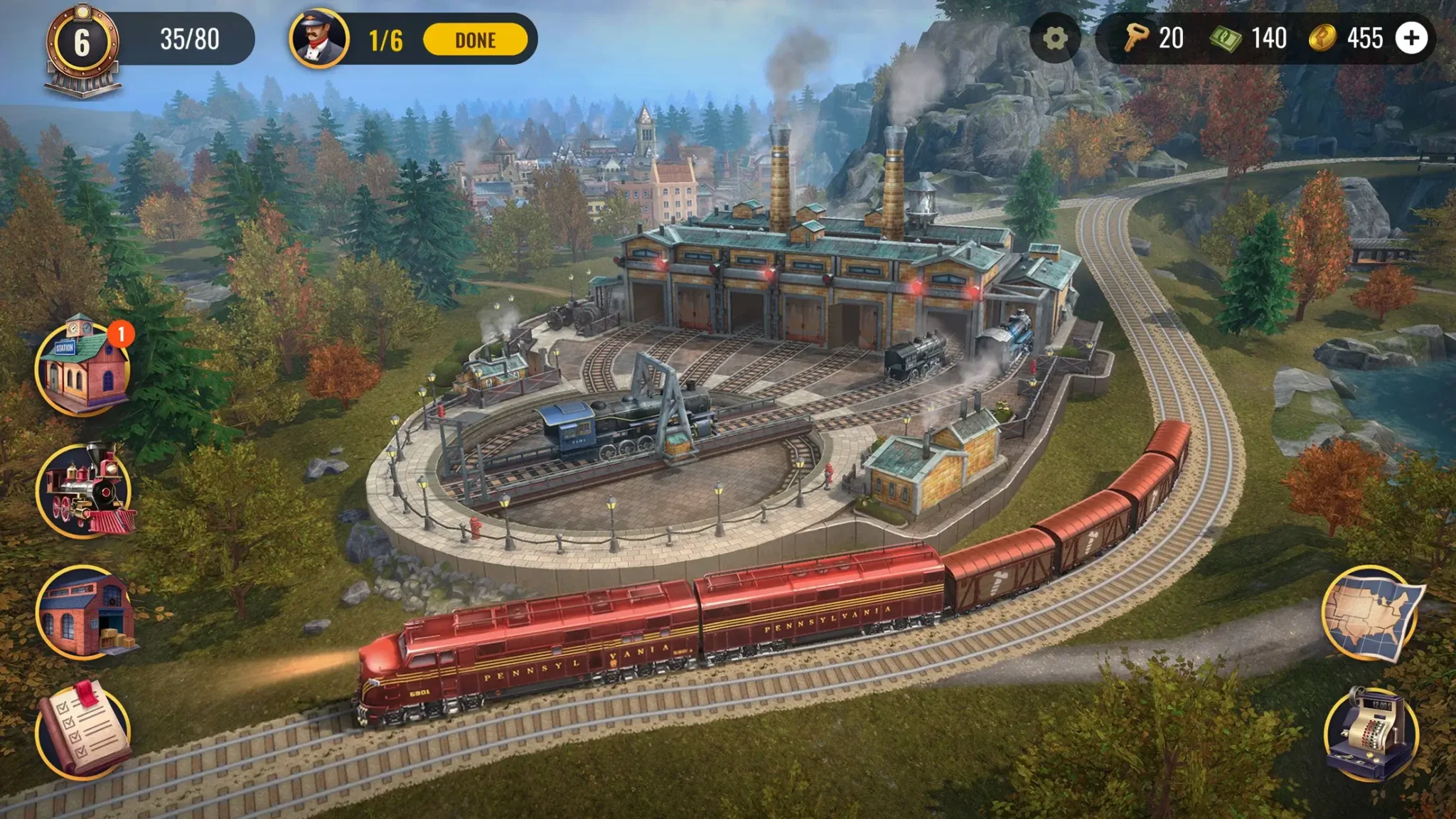 Railroad Empire MOD APK - Screenshot 4 - AndroDow